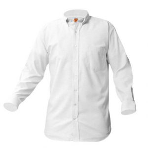 8066A-Adult Unisex LS Oxford W